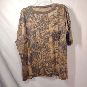 Vintage Single Stitch - Sniper Brand Camo - Short Sleeve T-shirt Men's Size XXL.
